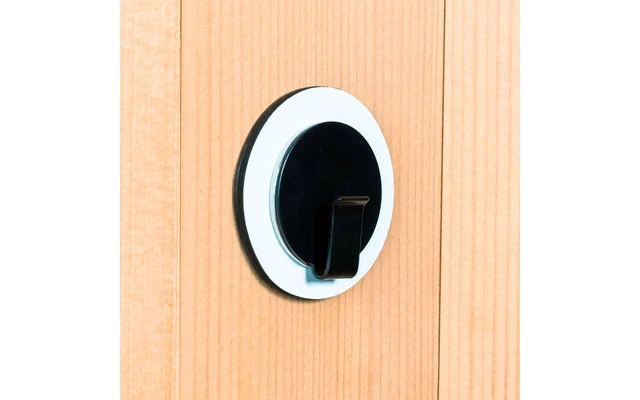 Silwy® Clever Magnet-Haken Inkl. Metall Nano Gel Pad Weiß / Schwarz 7 Silwy® Clever Magnet-Haken Inkl. Metall Nano Gel Pad Weiß / Schwarz – Bild 7