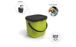 Rotho Albula Recycling Müllsystem 25 Liter Weiß -Campingkocher Geschäft 443480 3317684