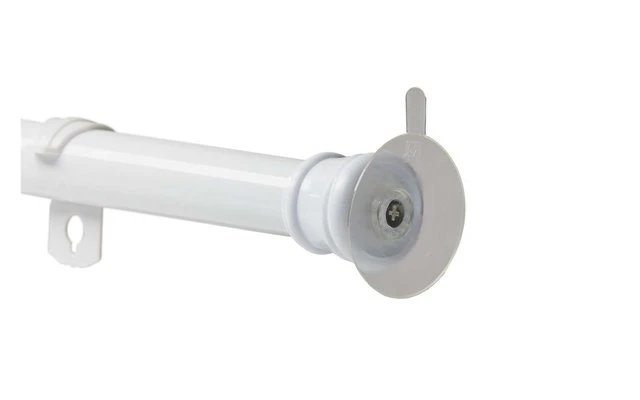 Teleskop-Kleiderstange Mit Saugfüßen 80-130cm 4 Teleskop-Kleiderstange Mit Saugfüßen 80-130cm – Bild 4