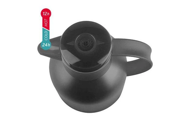 Emsa Isolierkanne Samba 1 Liter Blau Transluzent 3 Emsa Isolierkanne Samba 1 Liter Blau Transluzent – Bild 3