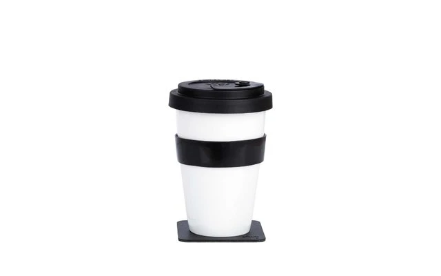 Silwy® Porzellan TO-GO-CUP Inkl. Untersetzer (350 Ml) 1 Silwy® Porzellan TO-GO-CUP Inkl. Untersetzer (350 Ml)