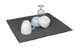 Wenko Mikrofaser Abtropfmatte Miko Blau -Campingkocher Geschäft 492272 3504779