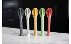 Koziol Klikk Pocket Besteck-Set 3-teilig Nature Coral -Campingkocher Geschäft 502955 3431277