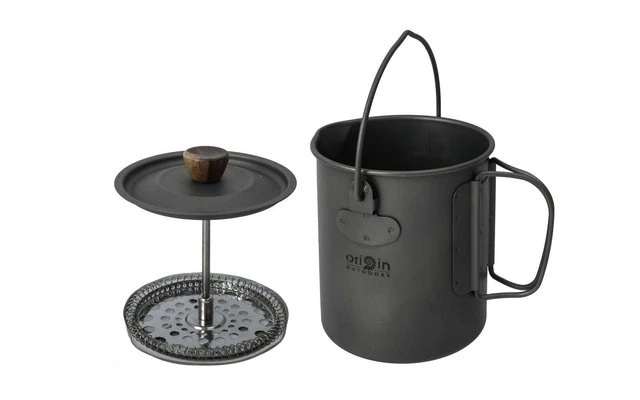 Origin Outdoors French Press 3 In 1 Titan Kaffeekocher 5 Origin Outdoors French Press 3 In 1 Titan Kaffeekocher – Bild 5