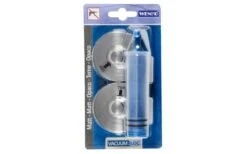 Wenko Vacuum-Loc Adapter Matt Premium 2er Set Befestigen Ohne Bohren