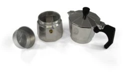 Origin Outdoors Espressokocher Bellanapoli 9 Tassen Alu Natur -Campingkocher Geschäft 534688 3505421