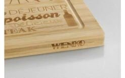 Wenko Steakbrett 33 X 23 Cm Bambus 10 Wenko Steakbrett 33 X 23 Cm Bambus -Campingkocher Geschäft 535975 3540125