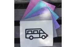 Pufz Schwedisches Geschirrtuch Wohnwagen Muster Lila -Campingkocher Geschäft 552817 3623197