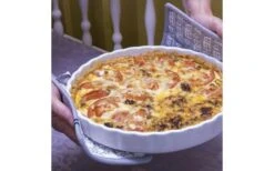 Pufz Topflappen Wohnwagen Weiß/grau 2er Pack -Campingkocher Geschäft 553861 3686168