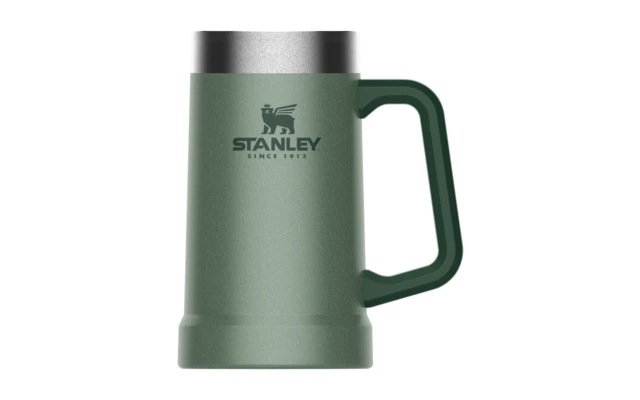 Stanley Adventure Big Grip Beer Stein Bierkrug 0,70 Liter Schwarz Matt 1 Stanley Adventure Big Grip Beer Stein Bierkrug 0,70 Liter Schwarz Matt
