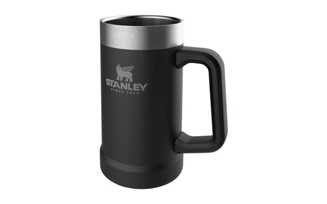 Stanley Adventure Big Grip Beer Stein Bierkrug 0,70 Liter Hammertone Grün 2 Stanley Adventure Big Grip Beer Stein Bierkrug 0,70 Liter Hammertone Grün – Bild 2