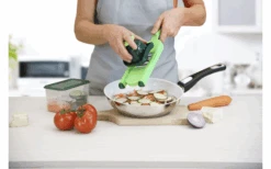 Nicer Dicer Speed Light Set Gemüseschneider 5 Teilig Grün