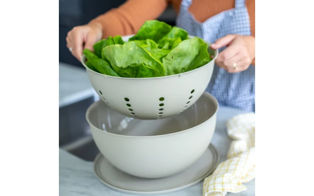 Koziol Sieb Palsby Abtropfsieb Nature Leaf Green 6 Koziol Sieb Palsby Abtropfsieb Nature Leaf Green – Bild 6