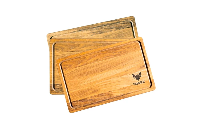 Fennek Holzschneidebrett Klein 30 X 18 X 1,5 Cm 2 Fennek Holzschneidebrett Klein 30 X 18 X 1,5 Cm – Bild 2