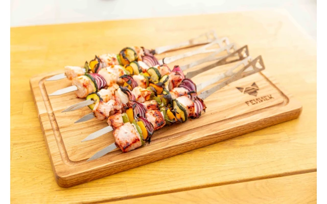 Fennek Holzschneidebrett Klein 30 X 18 X 1,5 Cm 4 Fennek Holzschneidebrett Klein 30 X 18 X 1,5 Cm – Bild 4