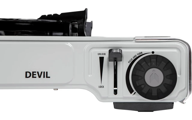 Brunner Devil Kartuschenkocher Mit Piezozündung 2,2 KW 1 Brunner Devil Kartuschenkocher Mit Piezozündung 2,2 KW