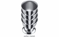 Westmark 4 Eierbecher Mit Fuß Edelstahl -Campingkocher Geschäft 613651 4441607