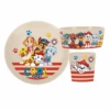 Koziol Connect Paw Patrol Geschirr Set 3 Teilig Rosa
