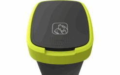 Rotho Twist Abfalleimer Mit Schwing- Und Klappdeckel 10 Liter Horizon Blau