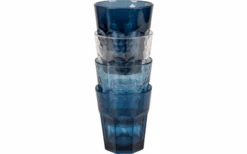 Bo-Camp Tinkglas Mix&Match 4st 200 Ml Blau