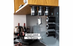 Silwy® Feinkost-Magnetgläser ALL BLACK (192 Ml) 3er-Set Inkl. Metallleiste 12 Silwy® Feinkost-Magnetgläser ALL BLACK (192 Ml) 3er-Set Inkl. Metallleiste -Campingkocher Geschäft 706742 4793213