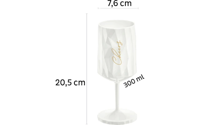 Silwy® Magnet-Kunststoffglas WEIN CHEERS WHITE (0,3l) 7 Silwy® Magnet-Kunststoffglas WEIN CHEERS WHITE (0,3l) – Bild 7