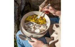 Koziol Connect Separee Menüteller Mit Deckel 1,5 Liter Nature Leaf Green