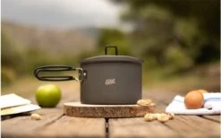Esbit Aluminium Topf 1100 Ml -Campingkocher Geschäft 731624 4873595