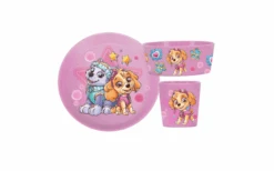 Koziol Connect Paw Patrol Geschirr Set 3 Teilig Rosa -Campingkocher Geschäft 751991 5019119