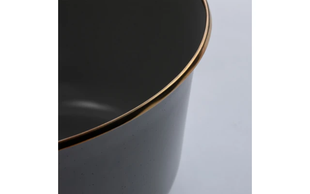 Barebones Schüssel 2 Stück 26 X 13,3 - 22,3 X 10,8 Cm Egg Shell 2 Barebones Schüssel 2 Stück 26 X 13,3 - 22,3 X 10,8 Cm Egg Shell – Bild 2