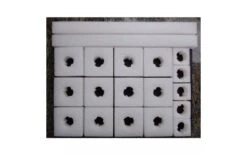 Transport Gläserschutz Aus Schaumstoff 17-tlg. -Campingkocher Geschäft 8895 108240